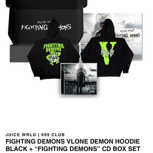 VLONE 999 Juice Wrld Hoodie/CD box set